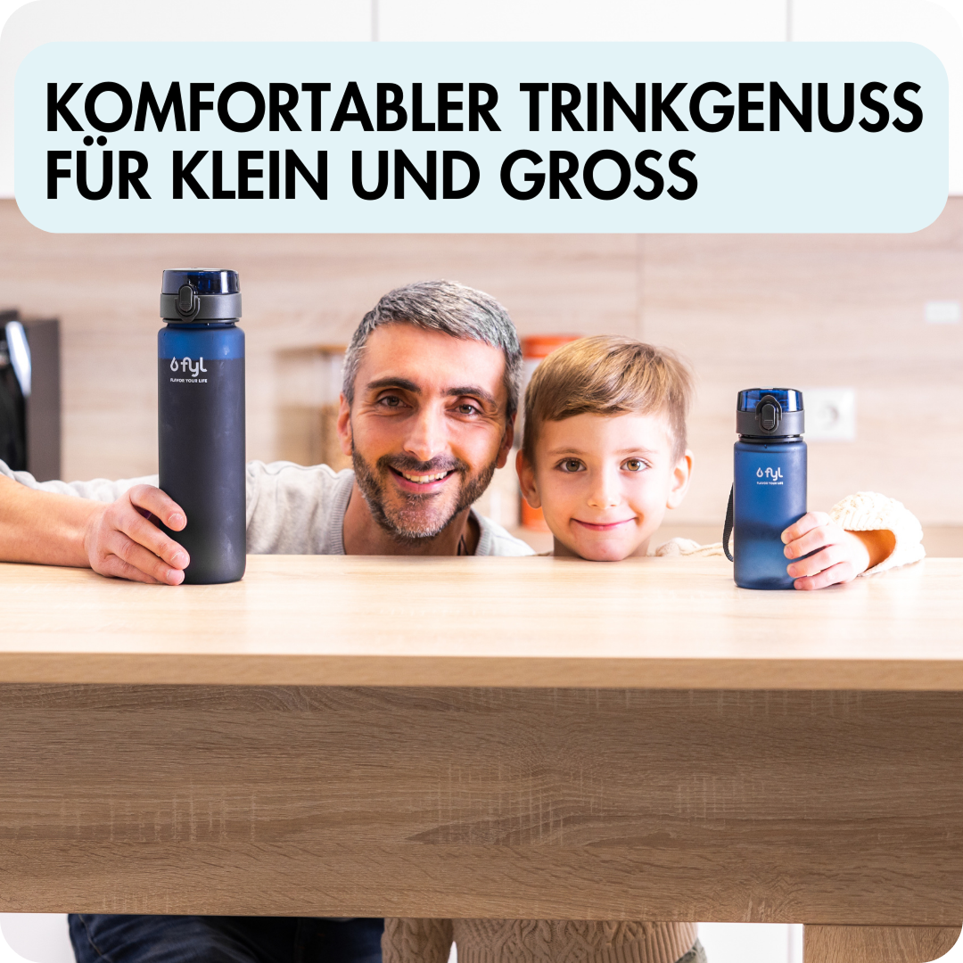 1050ml Trinkflasche (Dunkelblau)