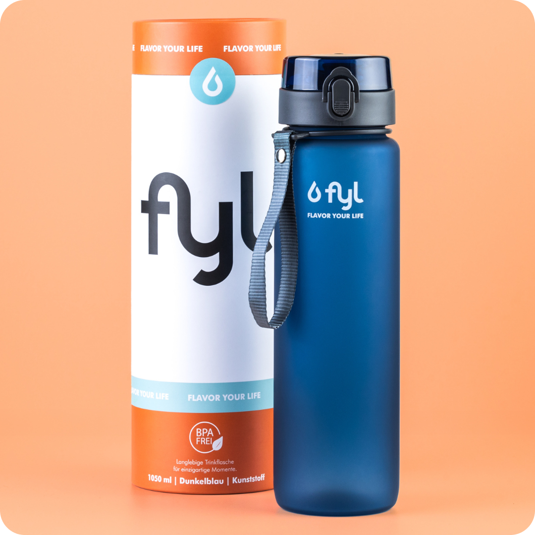 1050ml Trinkflasche (Dunkelblau)