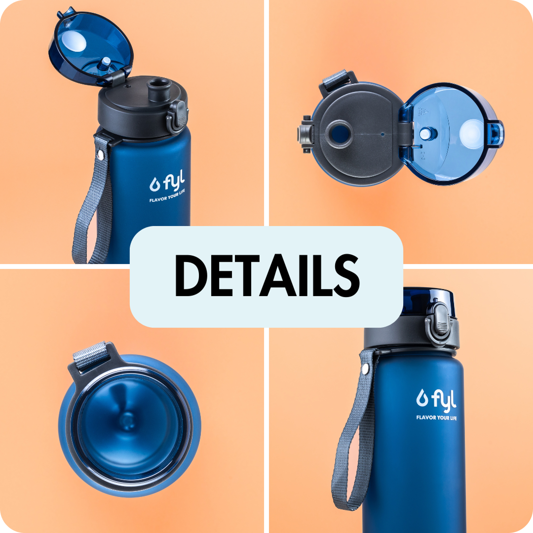 1050ml Trinkflasche (Dunkelblau)