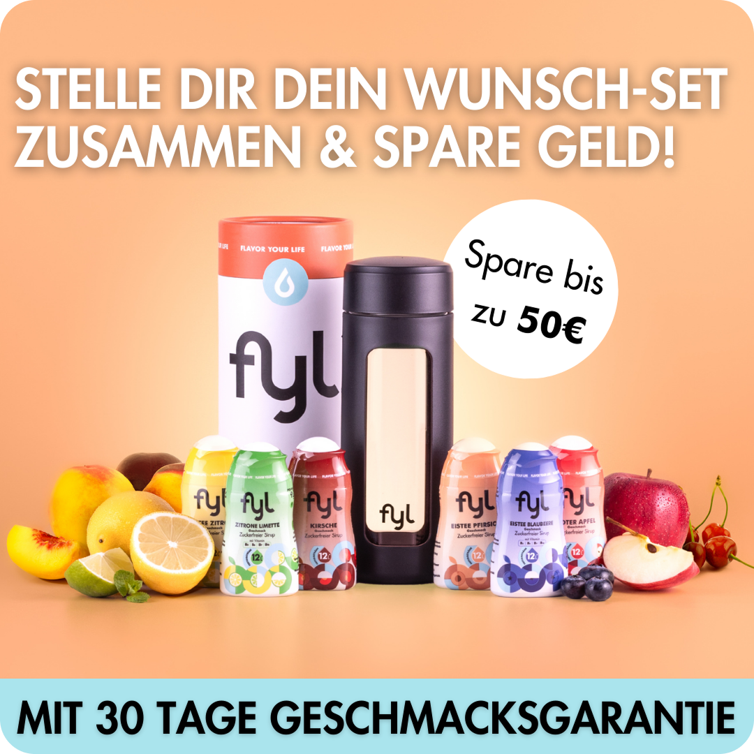 Starterset mit Trinkflasche
