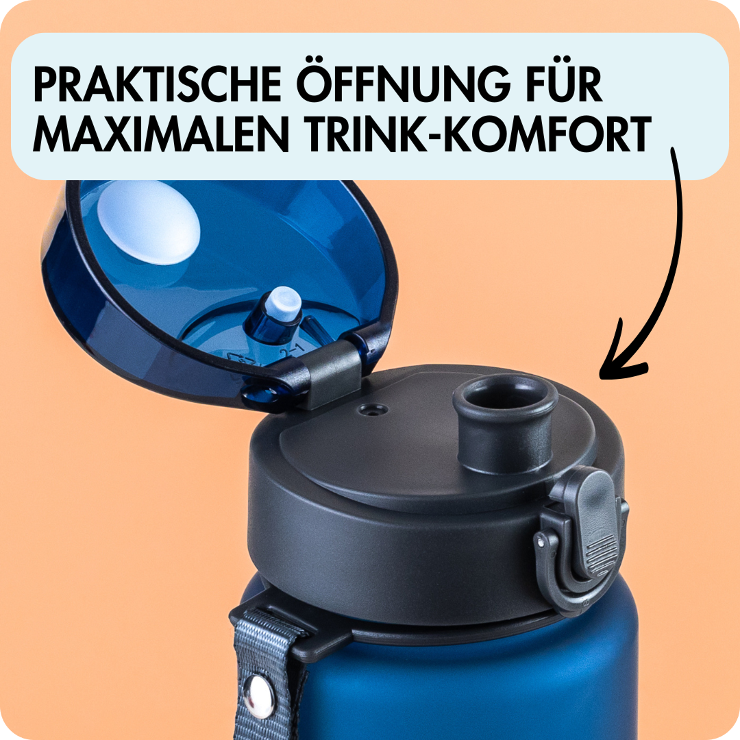 1050ml Trinkflasche (Dunkelblau)