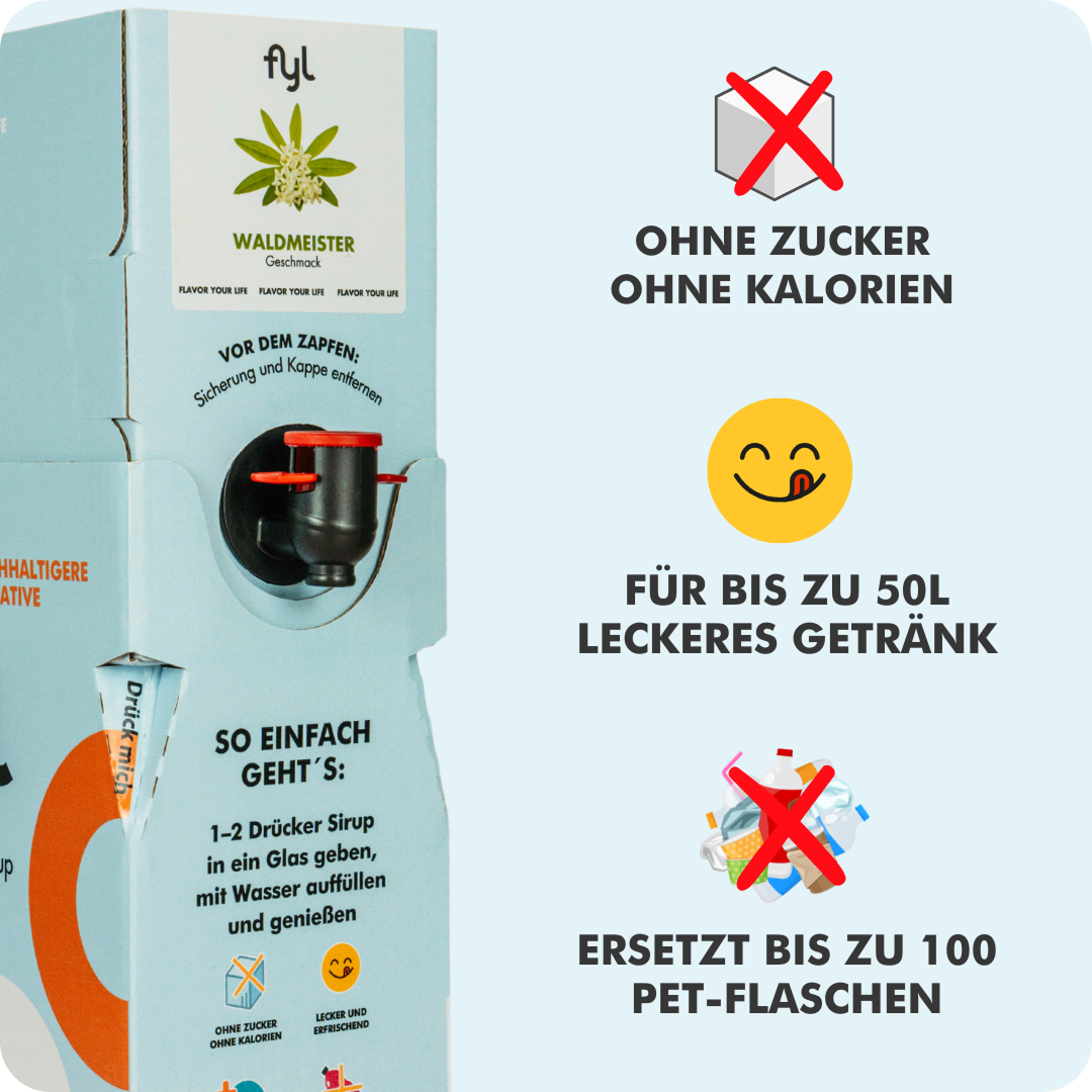 fyl Zuckerfreie Sirupbox