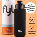 fyl Glas-Trinkflasche mit Sleeve (600ml)