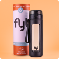 fyl Glas Trinkflasche (600ml)