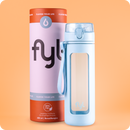 fyl Glas Trinkflasche (600ml)