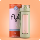 fyl Glas Trinkflasche 600ml