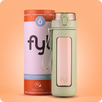 fyl Glas Trinkflasche 600ml