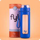 fyl Glas Trinkflasche 600ml