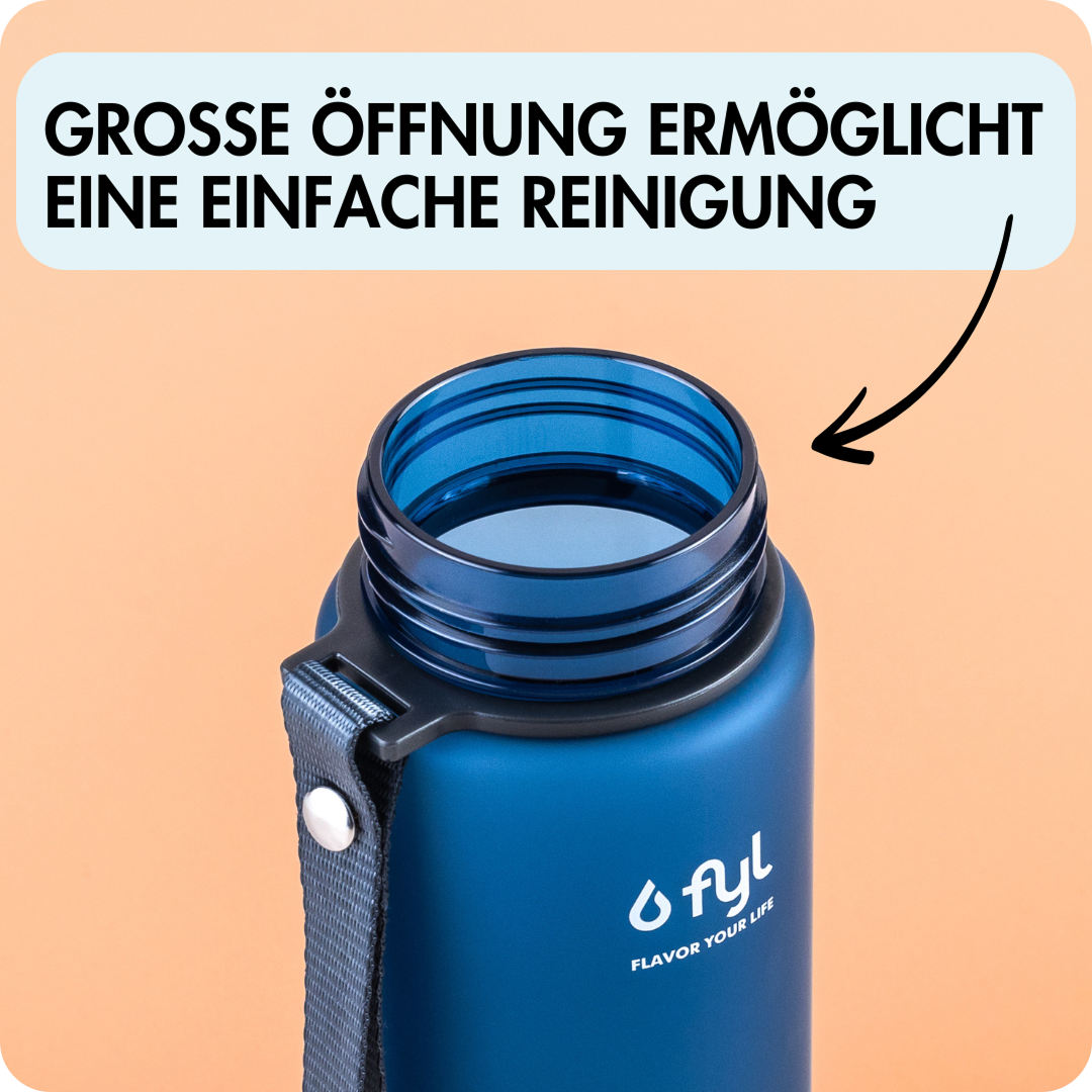 400ml Trinkflasche (Dunkelblau)