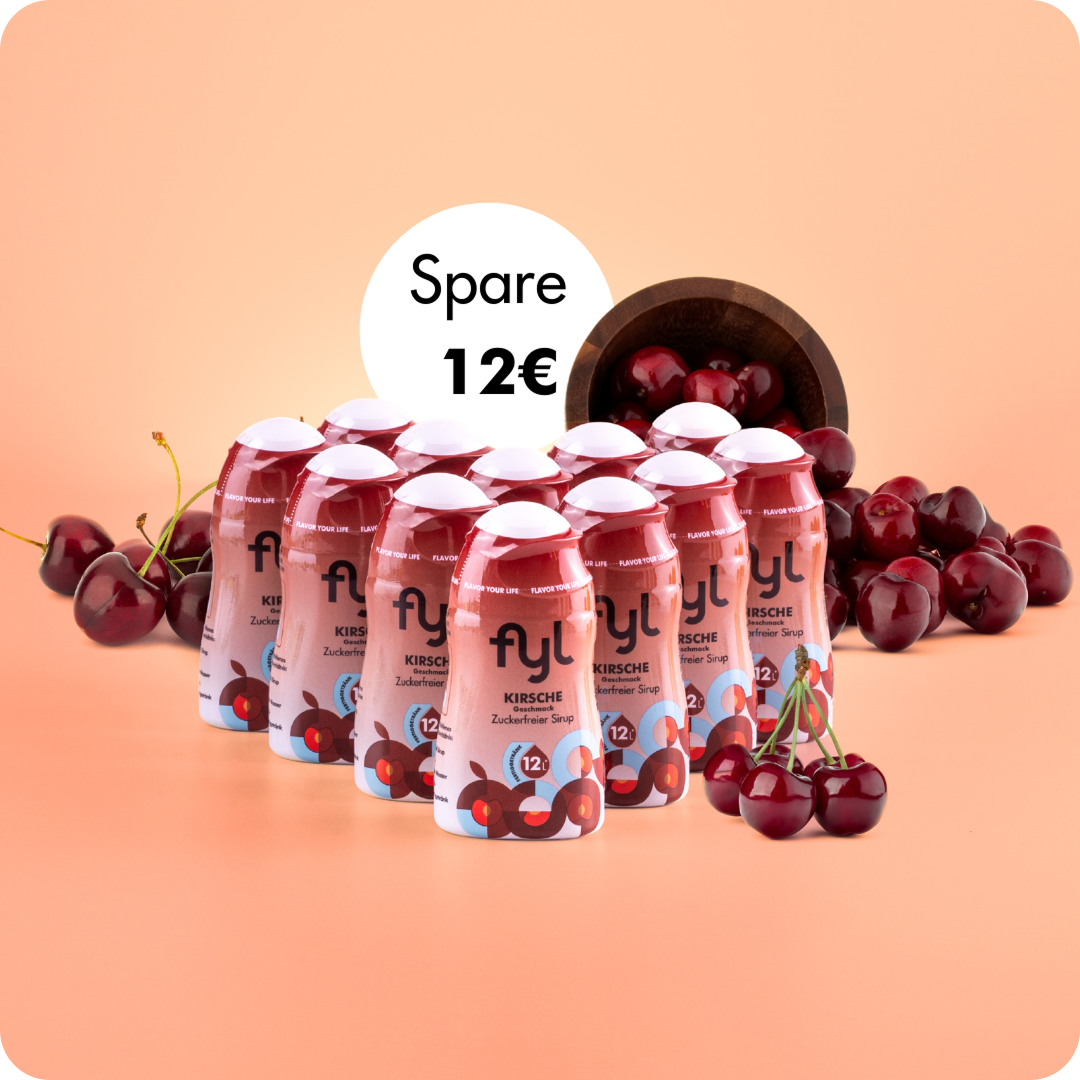 fyl Sirup 12er Sparset – 12 € sparen auf zuckerfreie Sirupe Made in Germany
