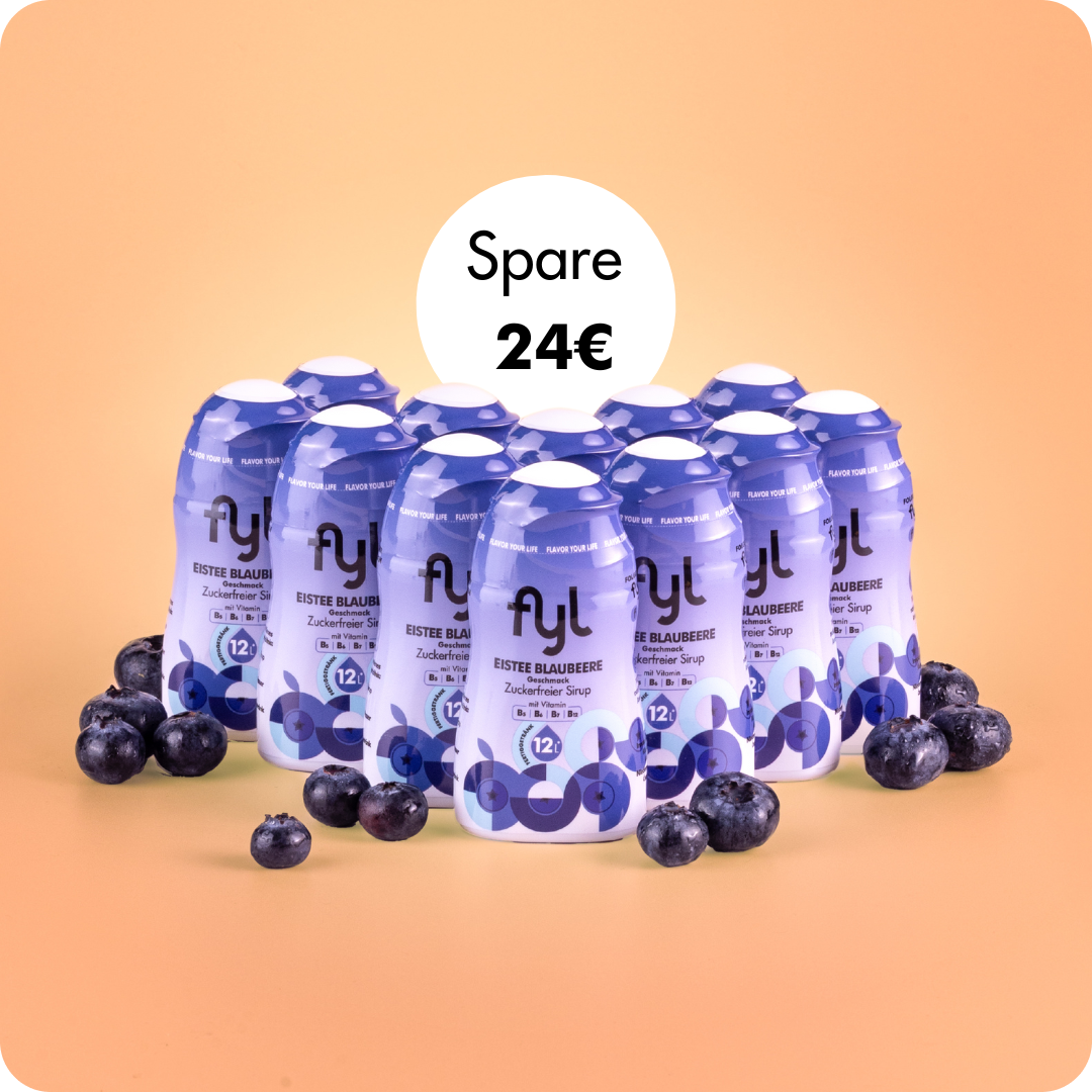 12er Sparset Eistee Blaubeere