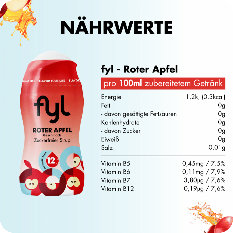 12er Sparset Roter Apfel