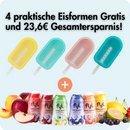 4er Eisformen Set-Deal